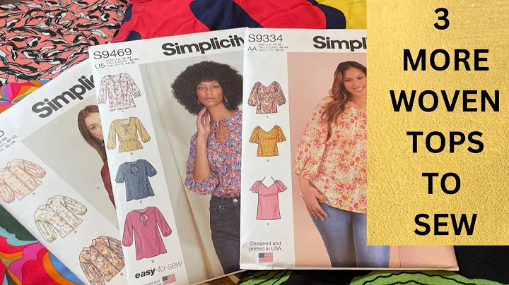 Sew Your Own Clothes at Home - 3 More Woven Tops T...
