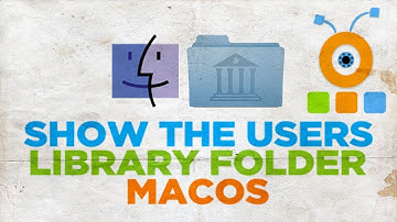 How to Show The Users Library Folder in macOS