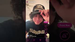 Ethan Garcia being funny with fans on Afterparty livestream