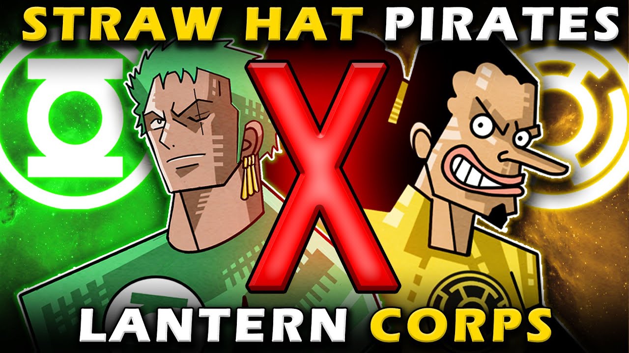 Which Lantern Corps Do the Straw Hats Belong To? | One Piece x DC Crossover