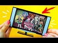 🌟ТЕЛЕВИЗОР для КУКОЛ ИЗ ТЕЛЕФОНА!!! 💖 Мебель для кукол СВОИМИ РУКАМИ 😍 DIY Мастер класс Анна Оськина