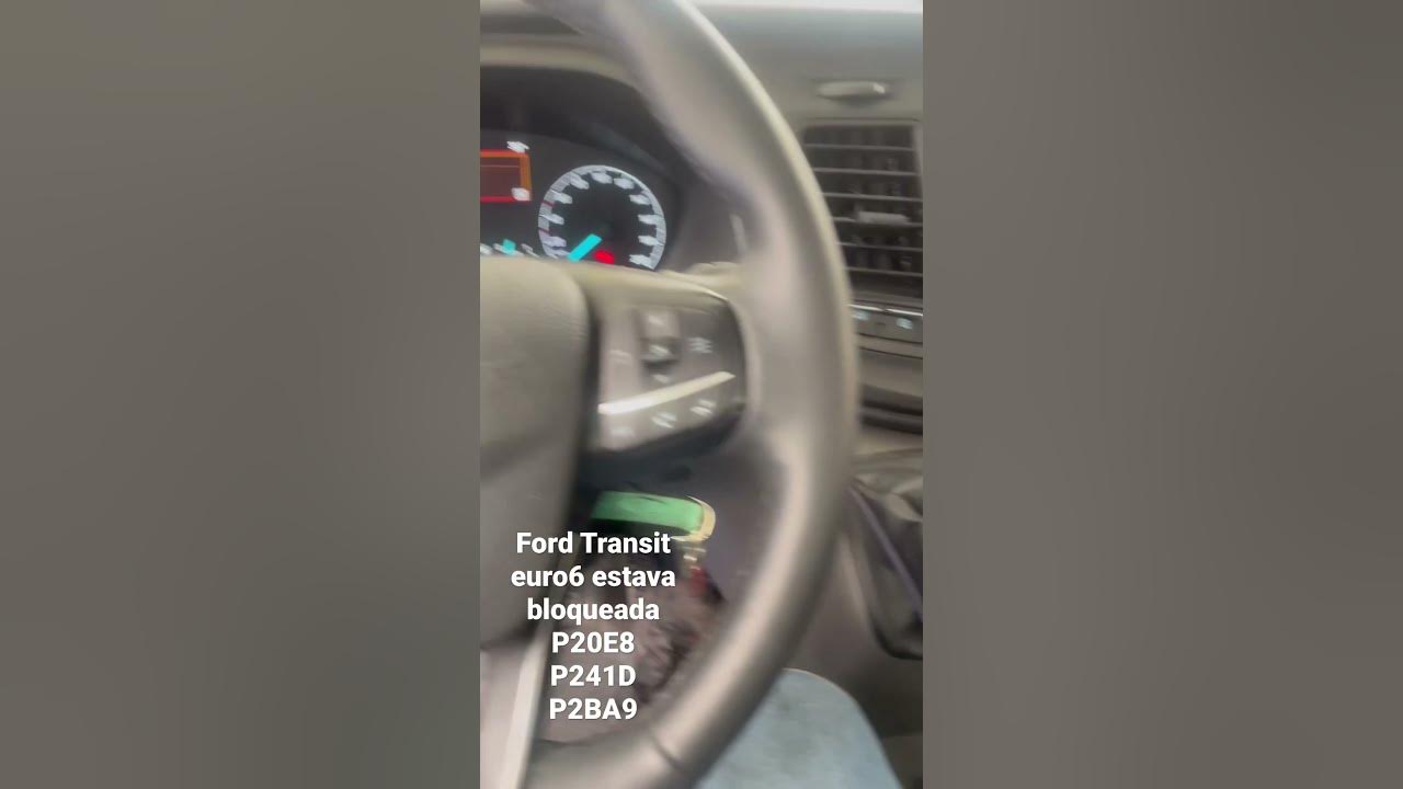 Ford Transit P20E8,P2BA9,P241D - YouTube