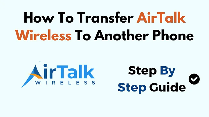 How To Transfer AirTalk Wireless To Another Phone - Step-by-Step SIM & Service Guide