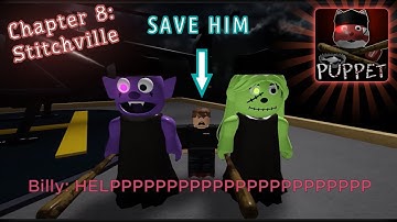 Roblox Puppet | Chapter 8: Stitchville ~ All Cutscenes (Beginning + Ending)