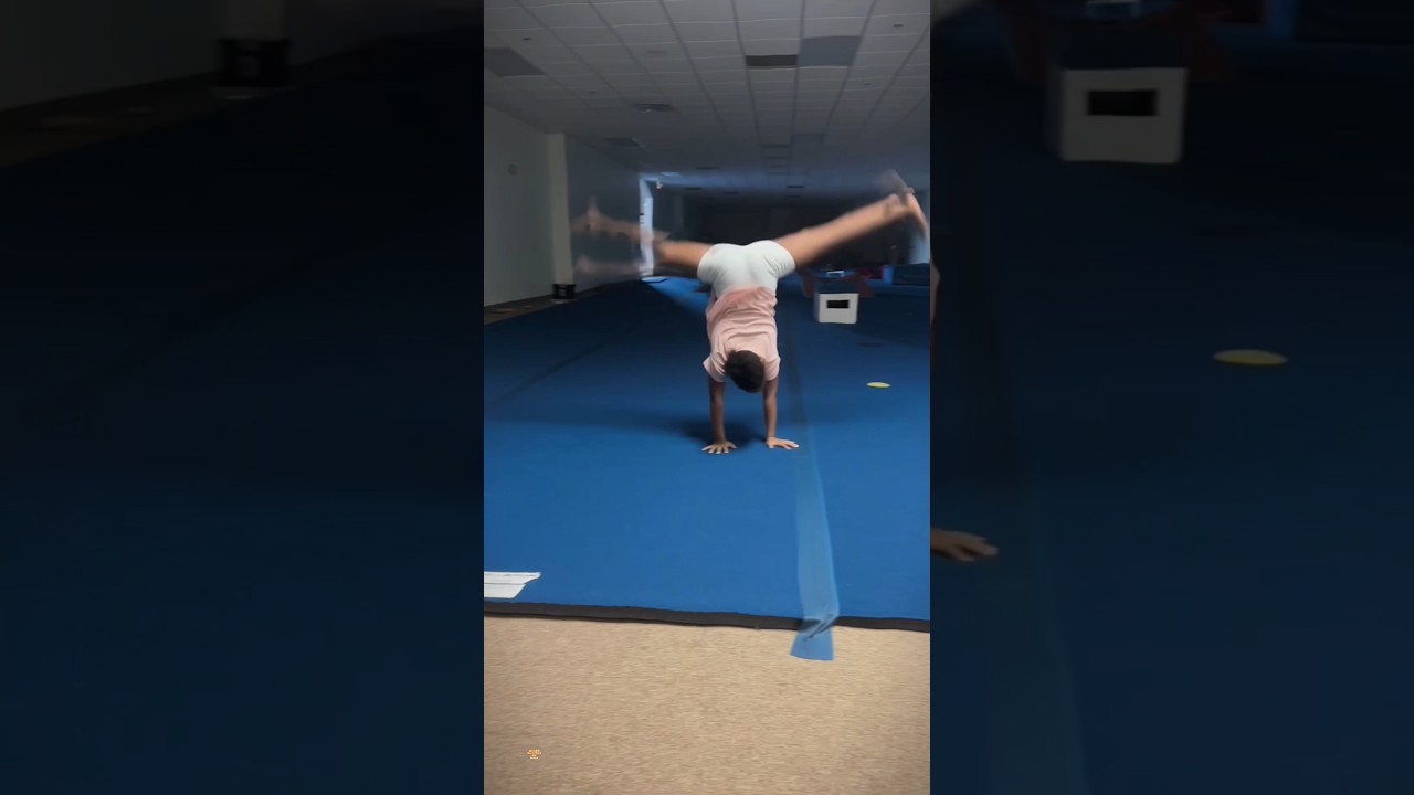 Cartwheel into a split 