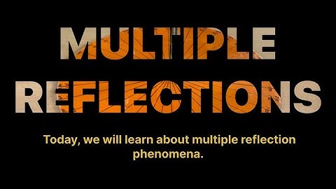 😮Multiple Reflection | Science Experiments | Light
