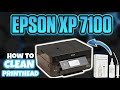 Epson XP 7100 How To Clean Printhead