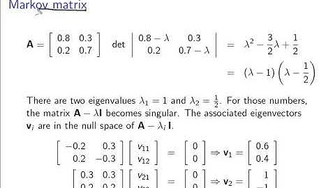 Linear algebra and applications: video 11 Eigenvalues part 1