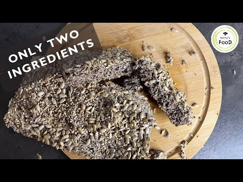 BREAD WITH ONLY TWO INGREDIENTS | Healthy bread
