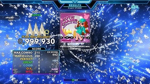 Judge 4 - CUTIE CHASER(MORNING MIX) (ESP-9) PFC - 7 perfect SDP single digit perfects