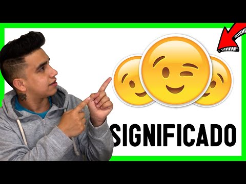 Video: ¿Un emoji de guiño significa coqueteo?
