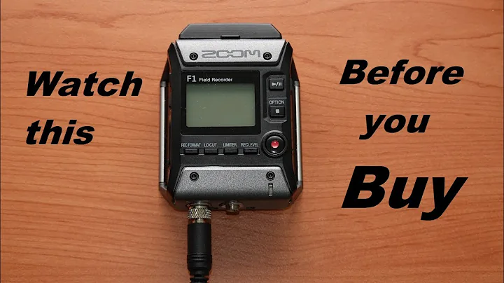 ZOOM F1 FIELD RECORDER (AUDIO TEST)