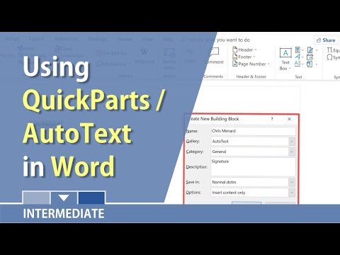 How to Word Autotext | Quick Guide 2022