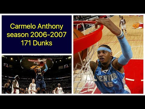 The ULTIMATE Carmelo Anthony 2008-2009 DUNKATHON 