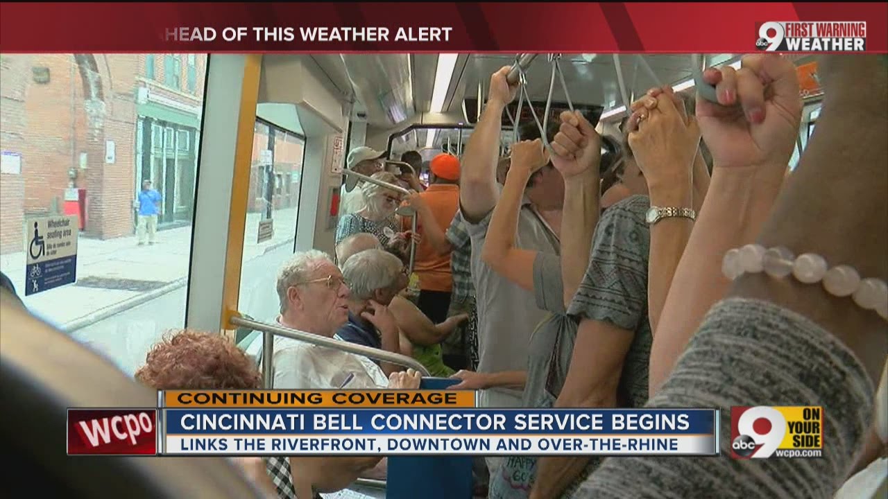 Cincinnati Bell Connector service begins YouTube