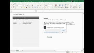 FREE UI Styled Animated Checkbox List for Excel
