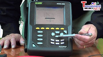 AEMC 8335 PowerPad Three-Phase Power Quality Analyzer