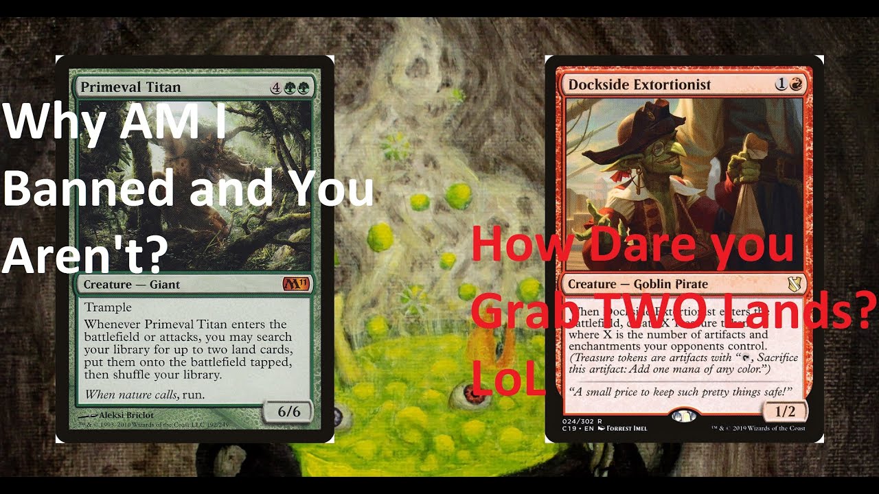 Top 10 Cards that Should Be Banned in EDH YouTube