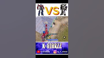 “Who Will Win? Optimus Prime or Megatron in BGMI!” #ytshorts #shorts