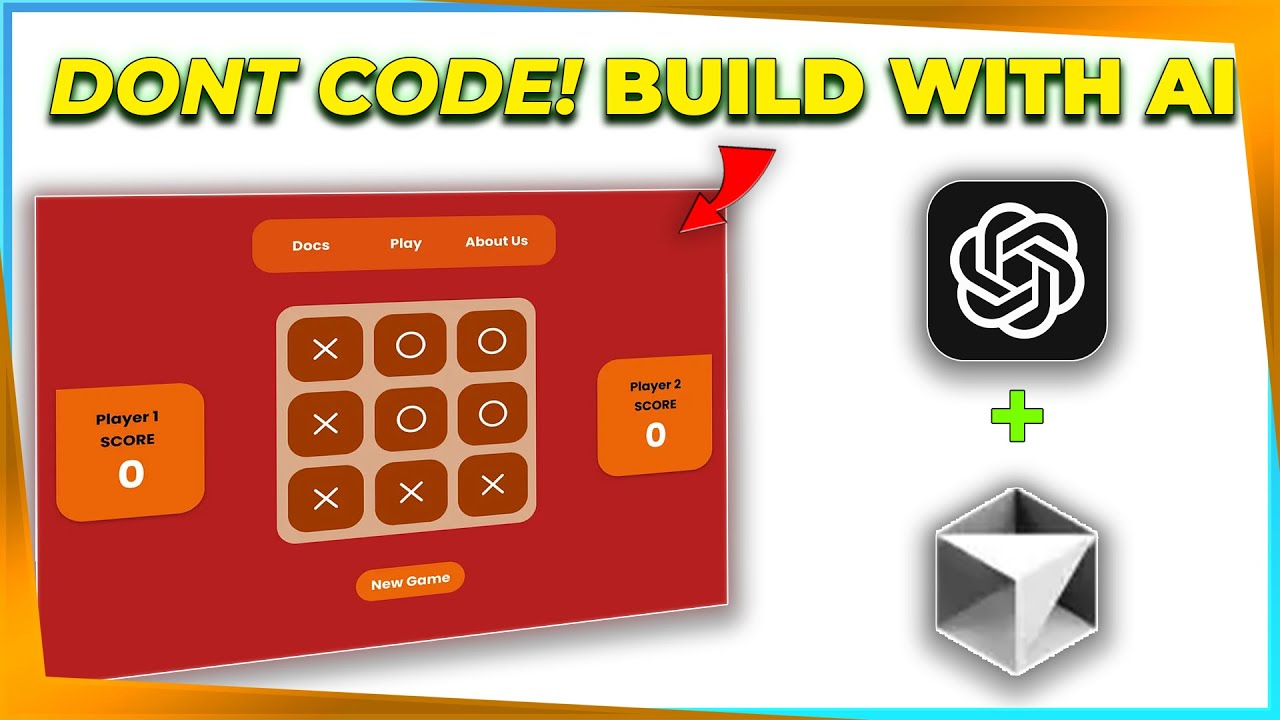 I Made A Game Only Using AI Apps | Cursor AI + ChatGPT Tutorial | AI ...