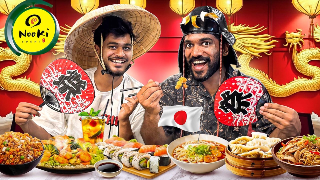 Finish Full Menu of Japanese Food get 10,000