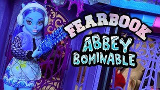 Monster High Fearbook Abbey Bominable Unboxing