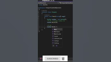 C# Programmers FAQ -#3 |How to Generate Random Integer Numbers in C# |  Expand Future Academy