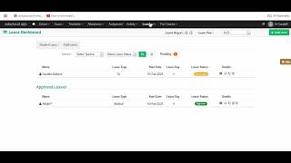 How to Delete Leave (web) | EduCloud