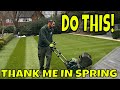 Get Your LAWN Off To A Great Start This SPRING With These 3 Steps.