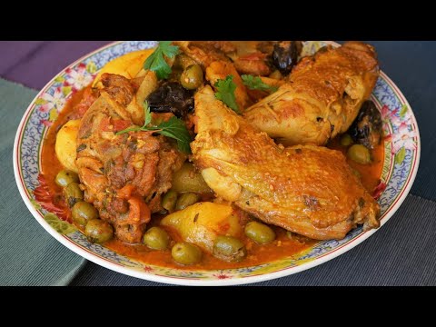 Video: How To Make Chicken Tagine With Dried Fruit