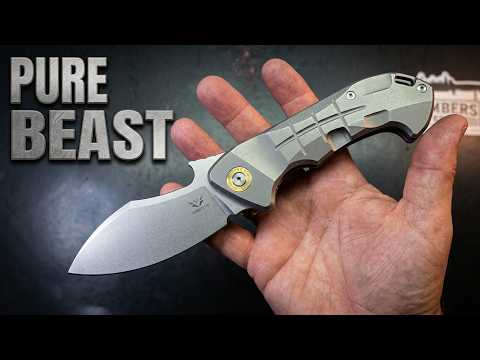 Twosun ts594 Ti K110 (bulky beast) timbersedgeknives.com