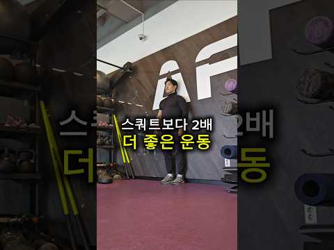 스쿼트보더 2배 더 좋은 운동?!