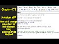 Selenium VBA - How do I Get or Change the Label Text of Web Element Using ExecuteScript Method