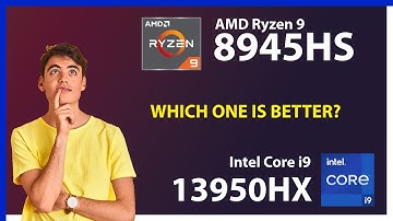 AMD Ryzen 9 8945HS vs INTEL Core i9 13950HX Technical Comparison