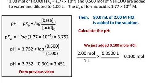 Adding Acids or Bases to Buffers
