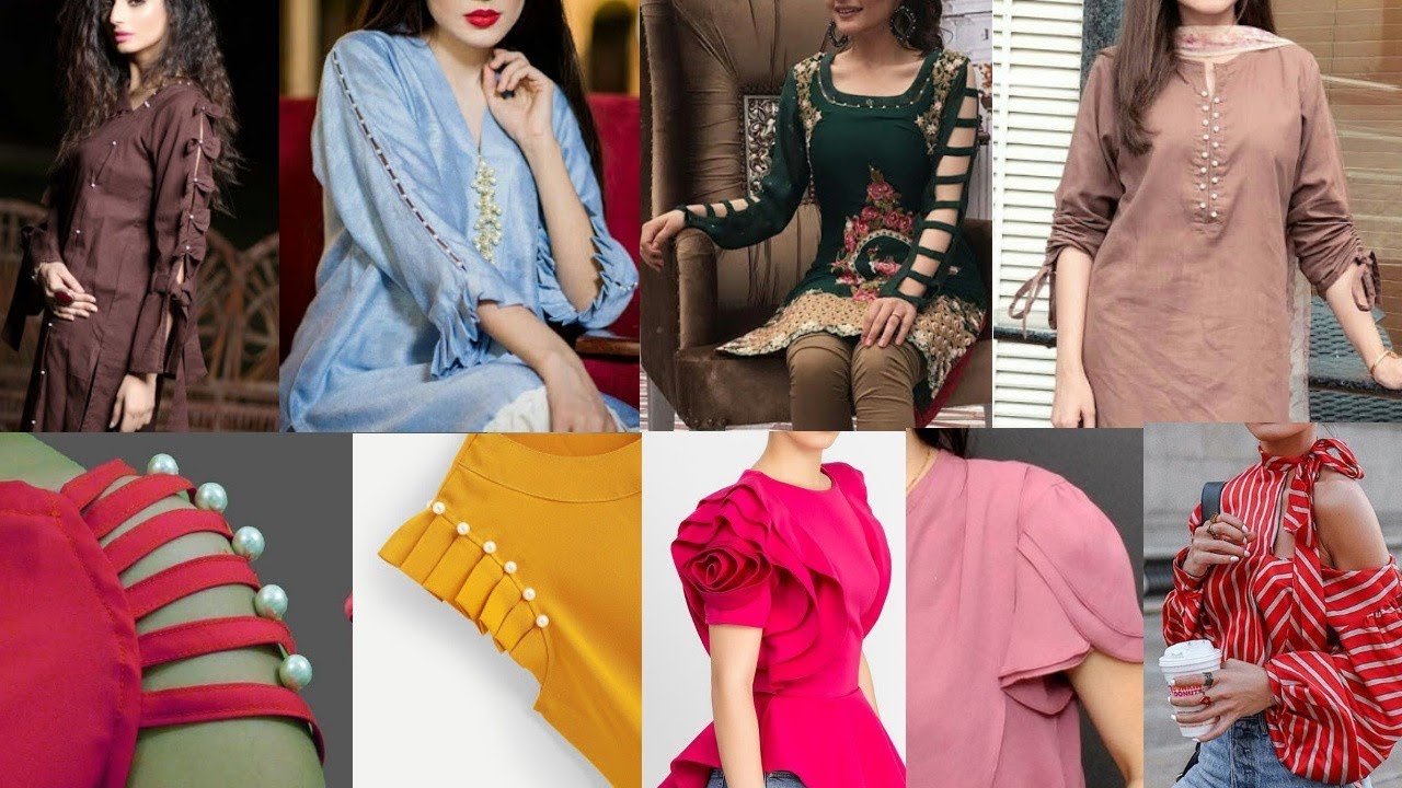 Stylish sleeves design | fashionable design | Boutique dress designs, Dress  design patterns, Sleeve designs