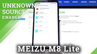 How to Allow App Installation in MEIZU M8 Lite – Enable Unknown Sources screenshot 2