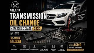 Mercedes Benz 9G-Tronic Service (725.0) | Transmission Oil & Filter Change on C220 4Matic OM651