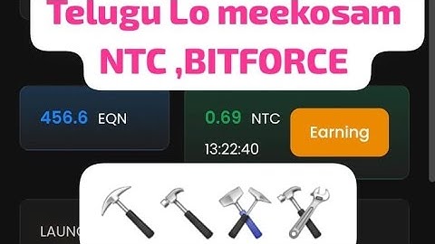 BITFORCE & NTC Earning  Quantum ore processing #metaforce #ladookhotnikov