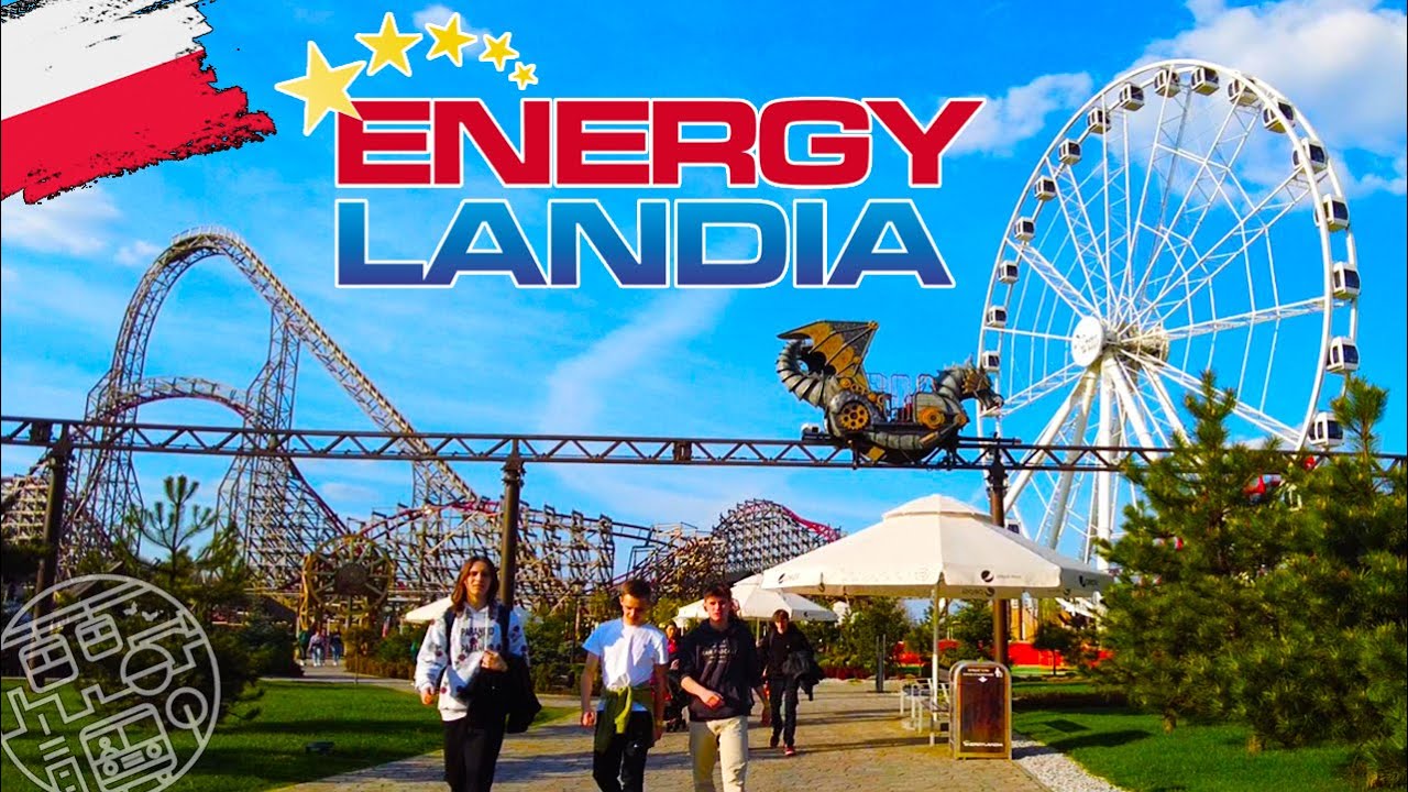 ENERGYLANDIA Amusement Park, Poland - Walking Tour 4K⁶⁰