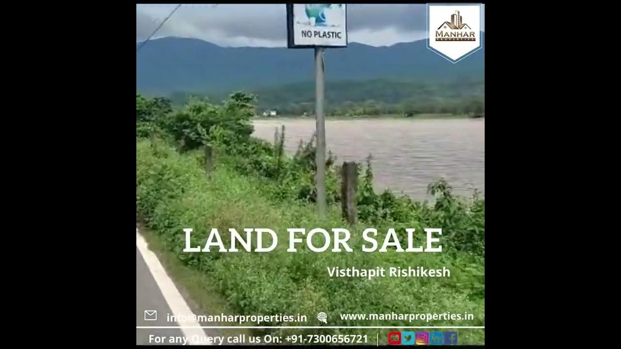 Land for sale in Rishikesh near Ganga River YouTube