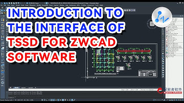 Interface Introduction of TSSD Software in AUTOCAD