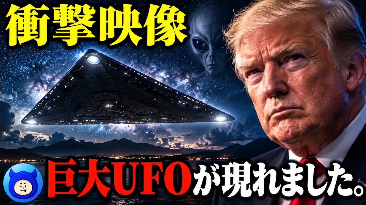 【警告】最新UFO映像がヤバすぎる。アメリカが隠したUAPファイル第5弾、第6弾【都市伝説 トランプ 宇宙人】