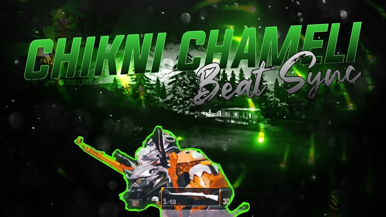 Chikni Chameli Beat Sync || Bgmi Montage ❤️‍🔥 @nopeak8638