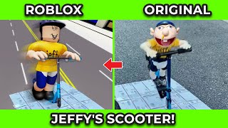 Sml Movie Vs Sml Roblox Jeffys Scooter Side By Side