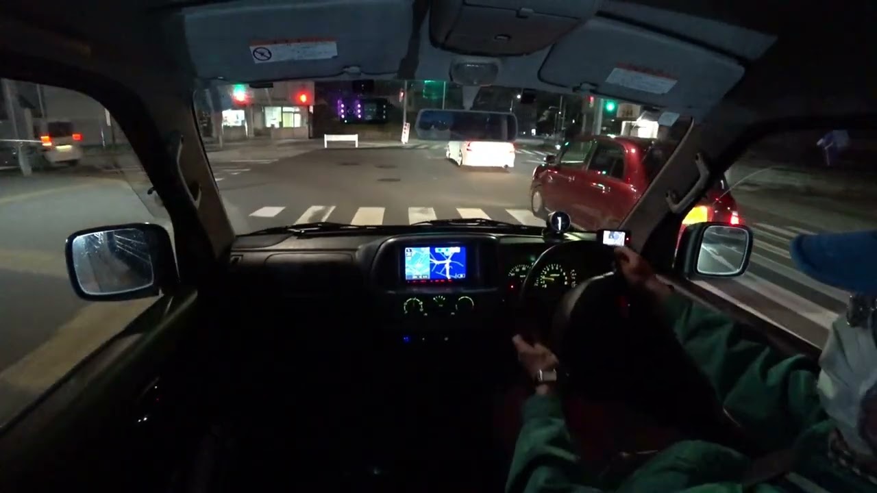 WBCラジオ 市内走行 (3) エブリイワゴンスポーツ