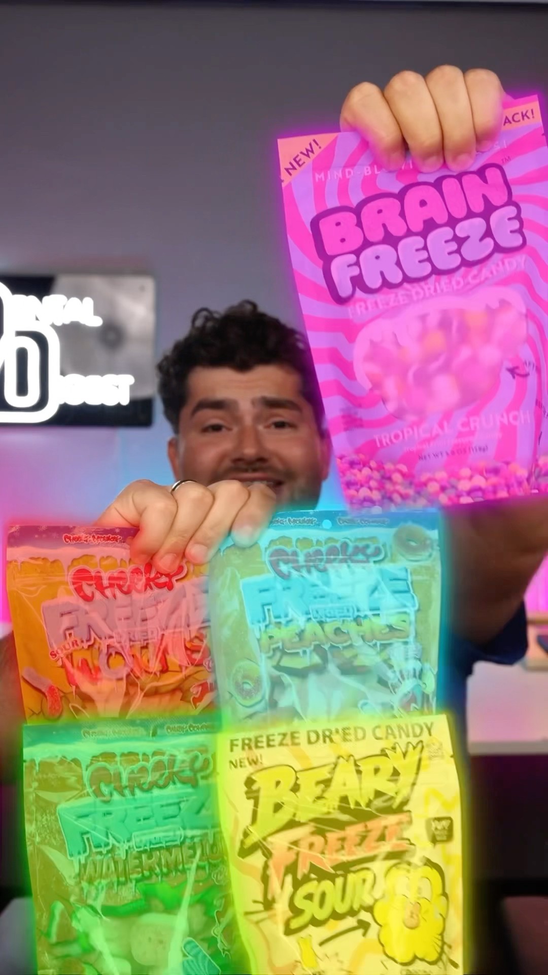 Braces vs Freeze Dried Snacks !?