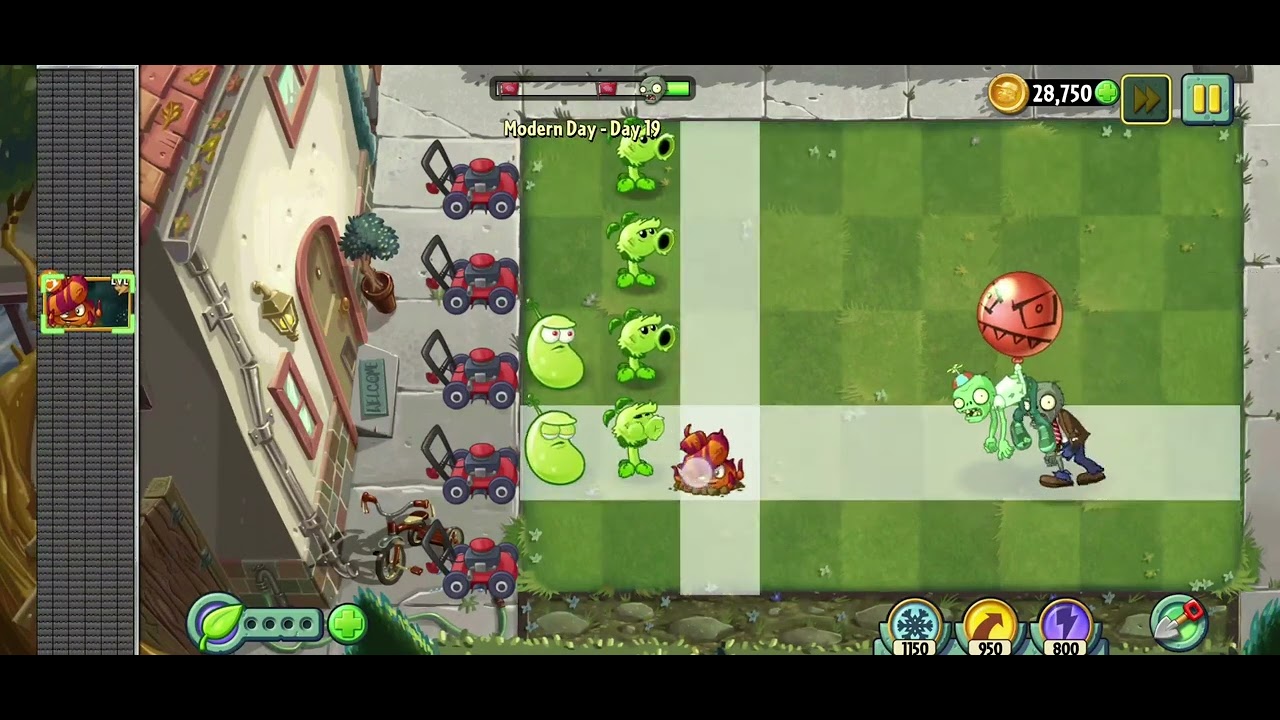 khuletsGAMING | Plants vs Zombies 2 | Modern Day - Day 19 - YouTube