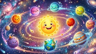 Planet Song for Kids! 🪐✨ Solar System Adventure in 3D Animation | Learn Planets Song
