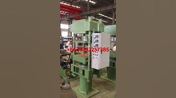 Many sets rubber plate vulcanizing press machines ready for delivery